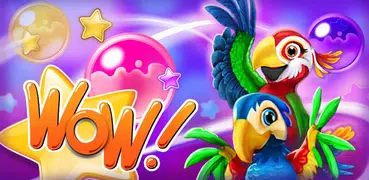 Bubble Parrots: Bubble shooter