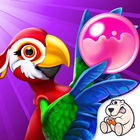 Bubble Parrots: Bubble shooter أيقونة