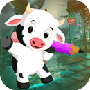Best Escape Game 547 Bull Rescue Game APK
