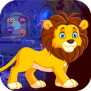 Best Escape Game 552 Slack Lion Rescue Game APK