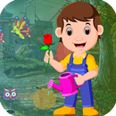 Best Escape Game 572 Gardener Rescue Game APK