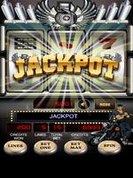 Biker Slot Machine Affiche