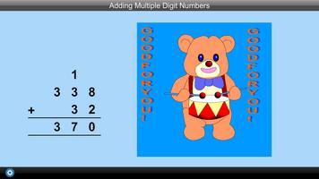 Adding Multiple Digit Numbers Lite Version capture d'écran 3