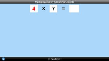 Multiplication By Grouping Objects Lite version screenshot 1