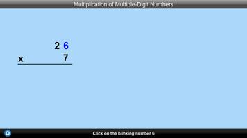 Multiplication of Multiple-Digit Numbers screenshot 1