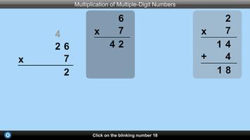 Multiplication of Multiple-Digit Numbers screenshot 3
