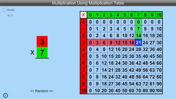 3 Schermata Multiplication Using Multiplication Table
