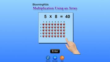 Multiplication Using an Array poster