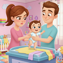 Crazy Mommy vs Daddy Caring APK