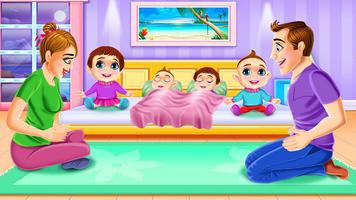Crazy Mommy vs Daddy Caring Screenshot 2