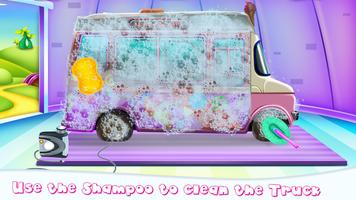 Girly Ice Cream Truck Car Wash capture d'écran 2