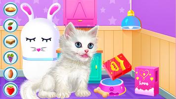 پوستر Kitty Care and Grooming