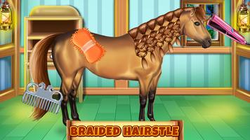 Horse Hair Salon الملصق