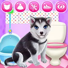 Baixar Husky Puppy Spa Salon APK