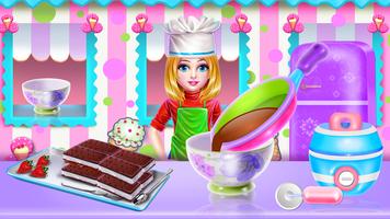 IceCream Sandwich Cake Cooking syot layar 2