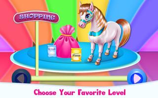 Pony Cooking Rainbow Cake capture d'écran 1