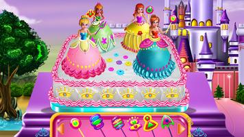 Princesses Cake Cooking স্ক্রিনশট 1