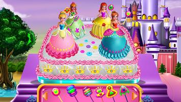 Princesses Cake Cooking स्क्रीनशॉट 1