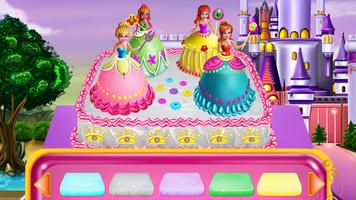 Princesses Cake Cooking 截图 2