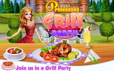 Скачать Princesses Grill Party APK