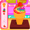 ”Rainbow Ice Cream Cooking