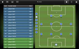 Mourinho Tactical Board Tablet capture d'écran 2