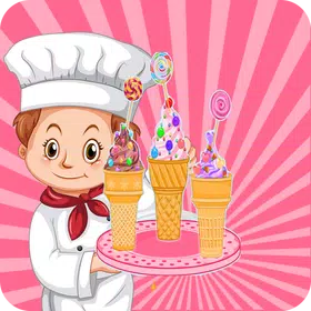 العاب طبخ حلوى الأيس كريم