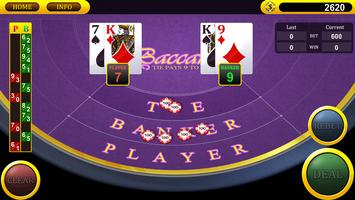 Baccarat imagem de tela 3