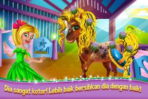 Kuda Pelangi Peduli 🐴 Salon Kecantikan Putri Poni screenshot 1