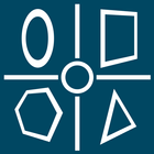 Spot the geometric shape icon