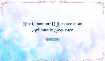 Common Diff Arithmetic Seq poster