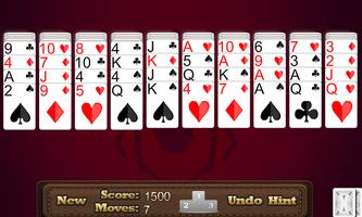 Classic Spider Solitaire स्क्रीनशॉट 3