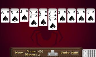 Classic Spider Solitaire स्क्रीनशॉट 1