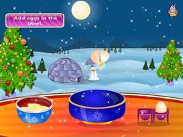 Christmas Cake Cooking Games スクリーンショット 1