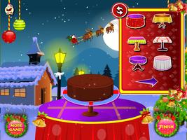 Christmas Cake Girls Games ภาพหน้าจอ 3