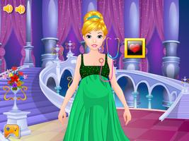 Cinderella gives birth games Affiche