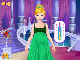 Cinderella gives birth games screenshot 1