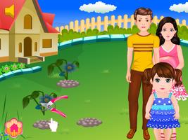 nowonarodzone dziecko gry plakat