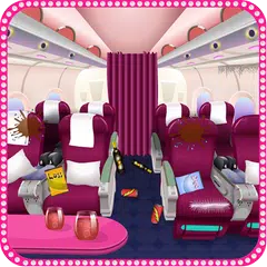 Скачать Holiday Airplane Cleaning APK