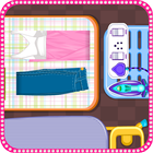 Ironing clothes girls games icône