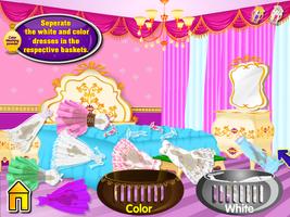 Princess wash laundry Poster