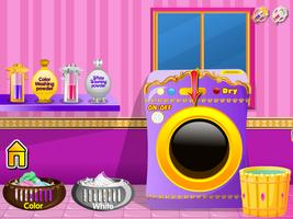 Princess wash laundry captura de pantalla 1