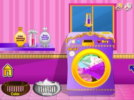 Princess wash laundry captura de pantalla 2