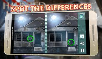 Find Differences Haunted House ポスター