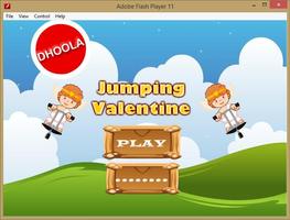 Jumping Valentine poster