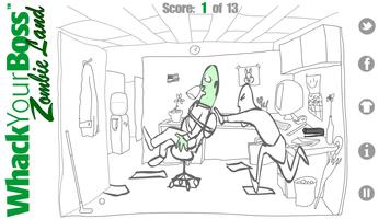 Whack Your Boss ~ Zombie Land imagem de tela 2
