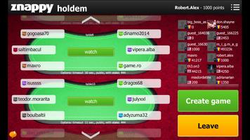 Holdem Znappy screenshot 1