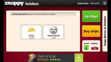 Holdem Znappy screenshot 2