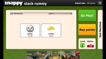 Stack Rummy Znappy screenshot 3