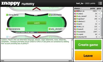 Rummy Znappy screenshot 1